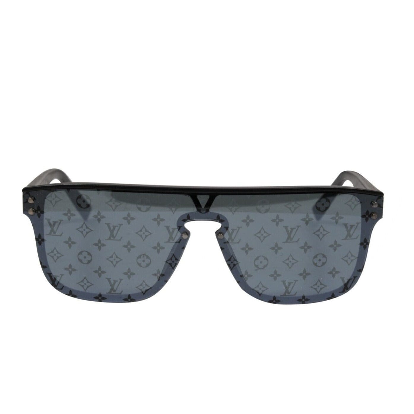 Louis Vuitton Waimea Sunglasses Black Silver Monogram (Z1082E/W) in Acetate  - US