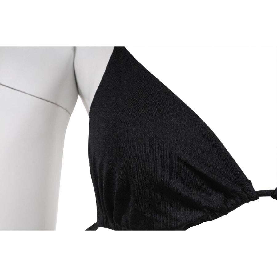 Black Nylon Bathing Suit Top Dolce & Gabbana 