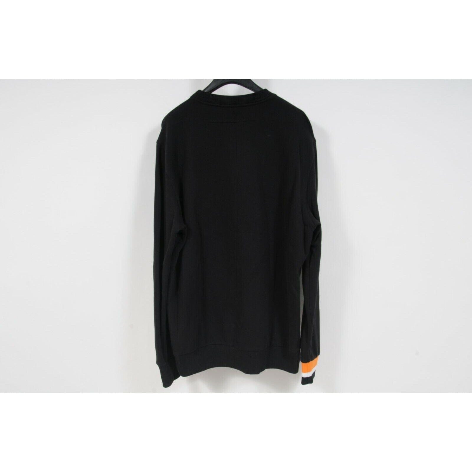 Givenchy Black Orange Basketball Star Sweater Pullover Sweatshirt Small THE ECHELON