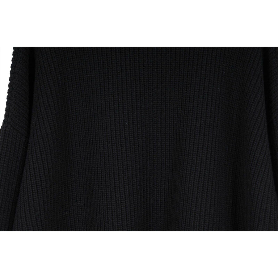 Black Oversized Logo Sweater Celine 