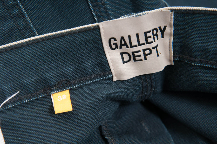 Black Paint Splatter La Flare Carpenter Pants Denim Jeans Gallery Dept. 