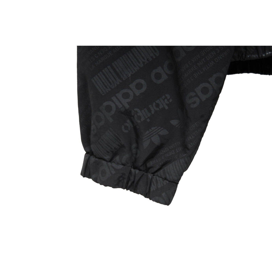 Black Quarter Zip Logo Sherpa Hoodie Pullover ALEXANDER WANG 