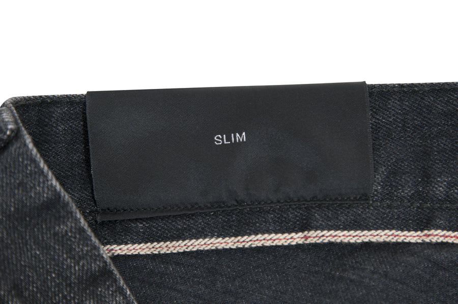 Black Slim Fit Jeans BALMAIN 