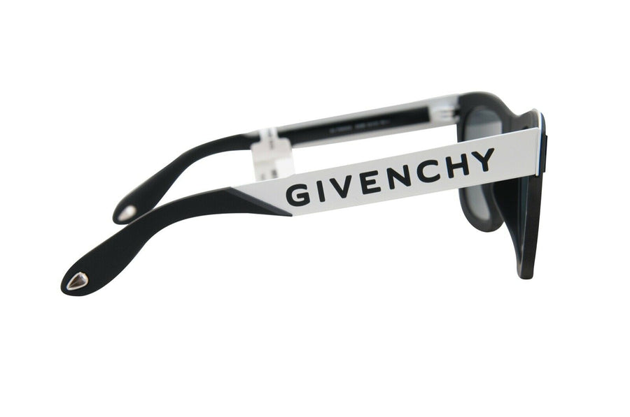 Black & White Soft Square Logo Sport Sunglasses Shades GV7016NS 080S GIVENCHY 