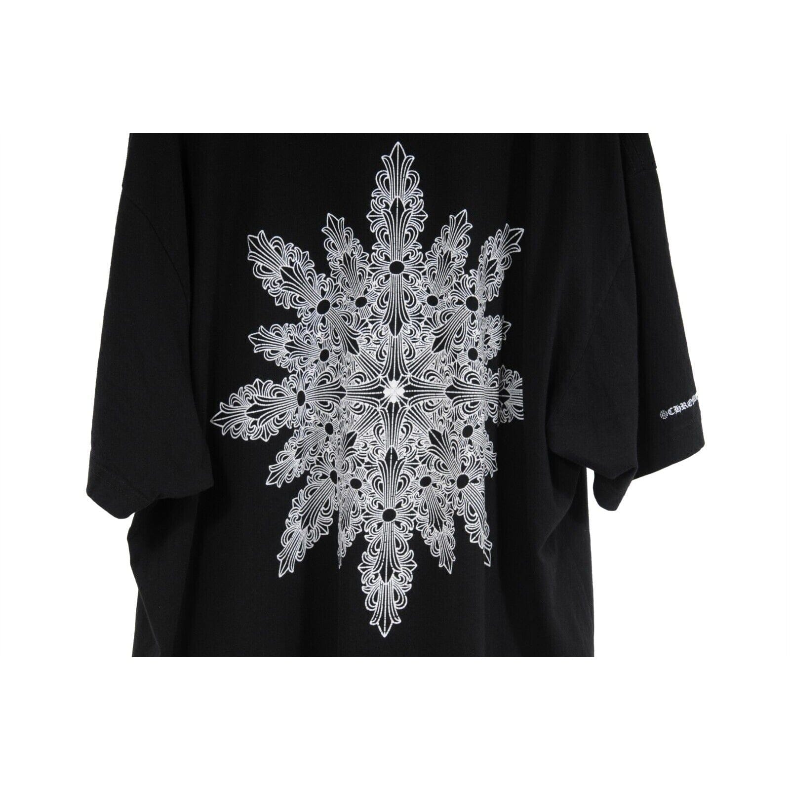 Chrome Hearts Black White Star Logo Pocket T Shirt Size XXL 2XL 