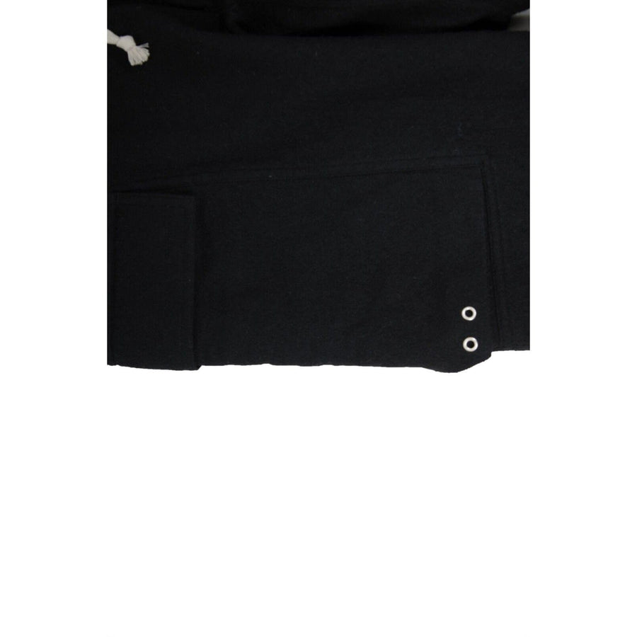 Black Wool Blend FW21 Gethsemane Drop Crotch Cargo Pants RICK OWENS 
