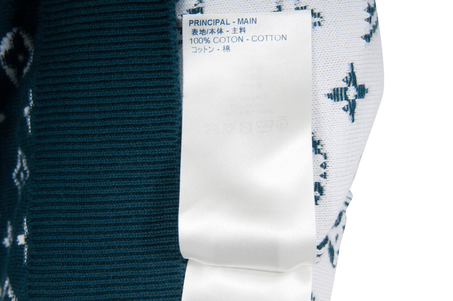 Louis Vuitton Gradient Monogram Sweater In Blue