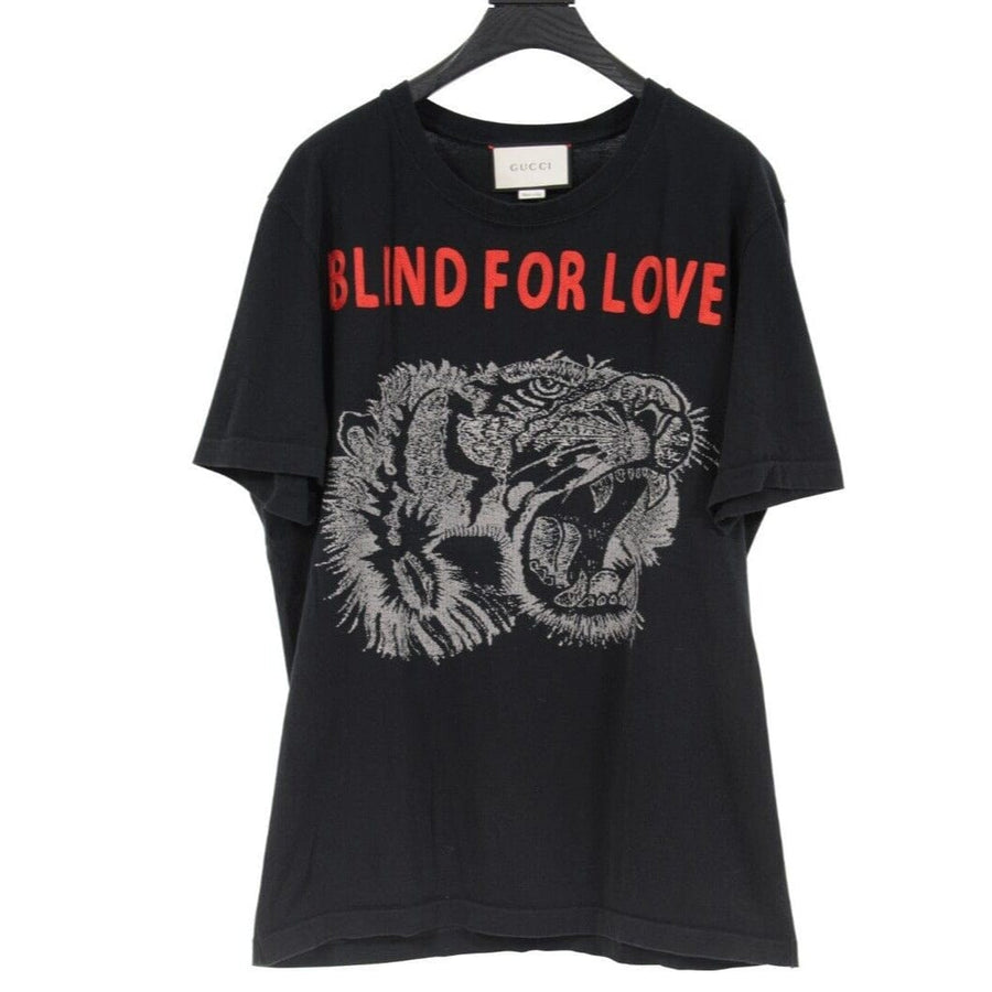 Blind For Love Black Red Tiger T Shirt GUCCI 