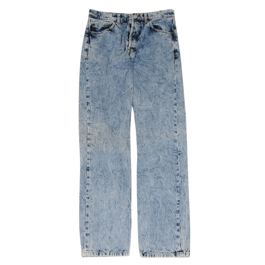 Blue Acid Wash Slim 5 Pocket Indigo Denim Jeans BALENCIAGA 