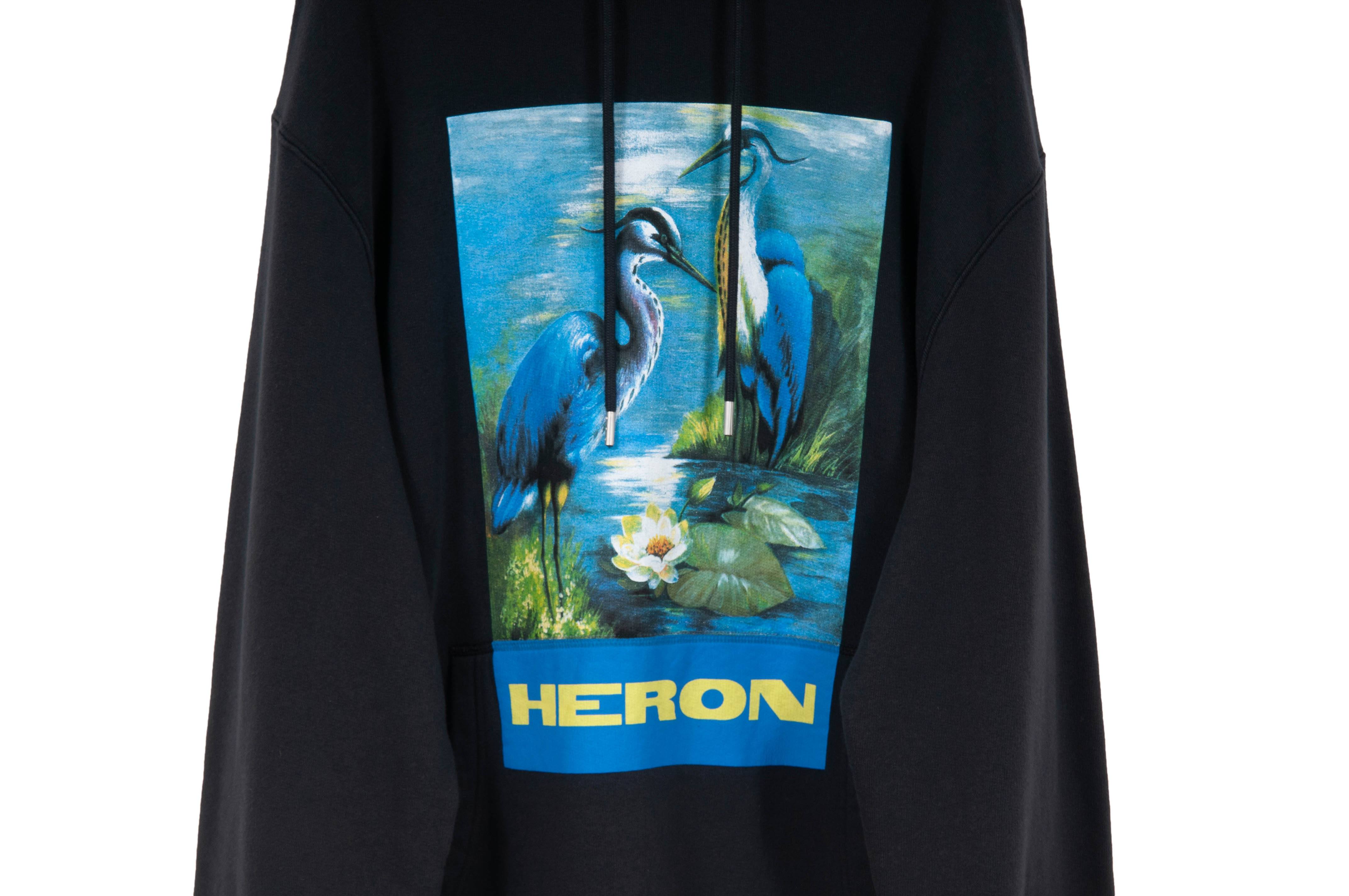 Heron preston bird discount hoodie