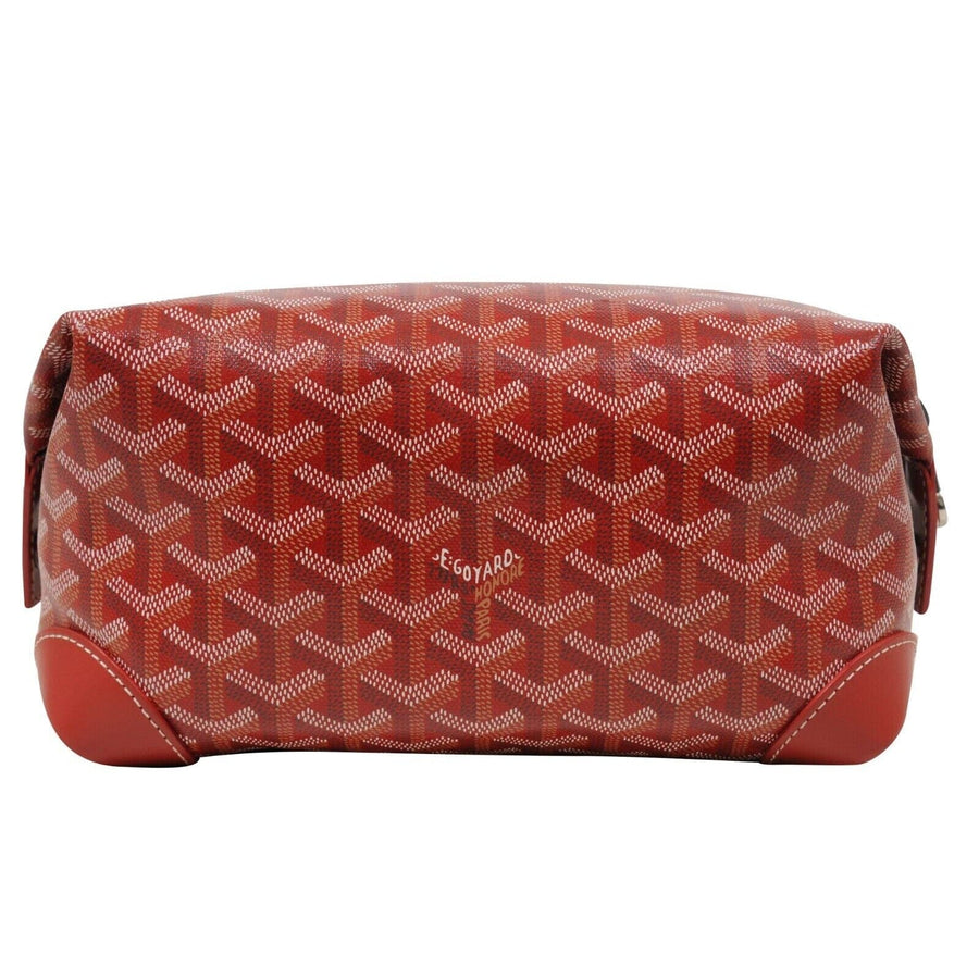 Goyard Boeing 25 Toiletry Red Trousse Wash Travel Bag Coated Canvas –  THE-ECHELON