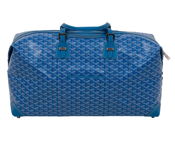 Goyard, Bags, Goyard Croisiere 5 Duffle Travel Bag Brown Black Side Strap  Carry On Luggage