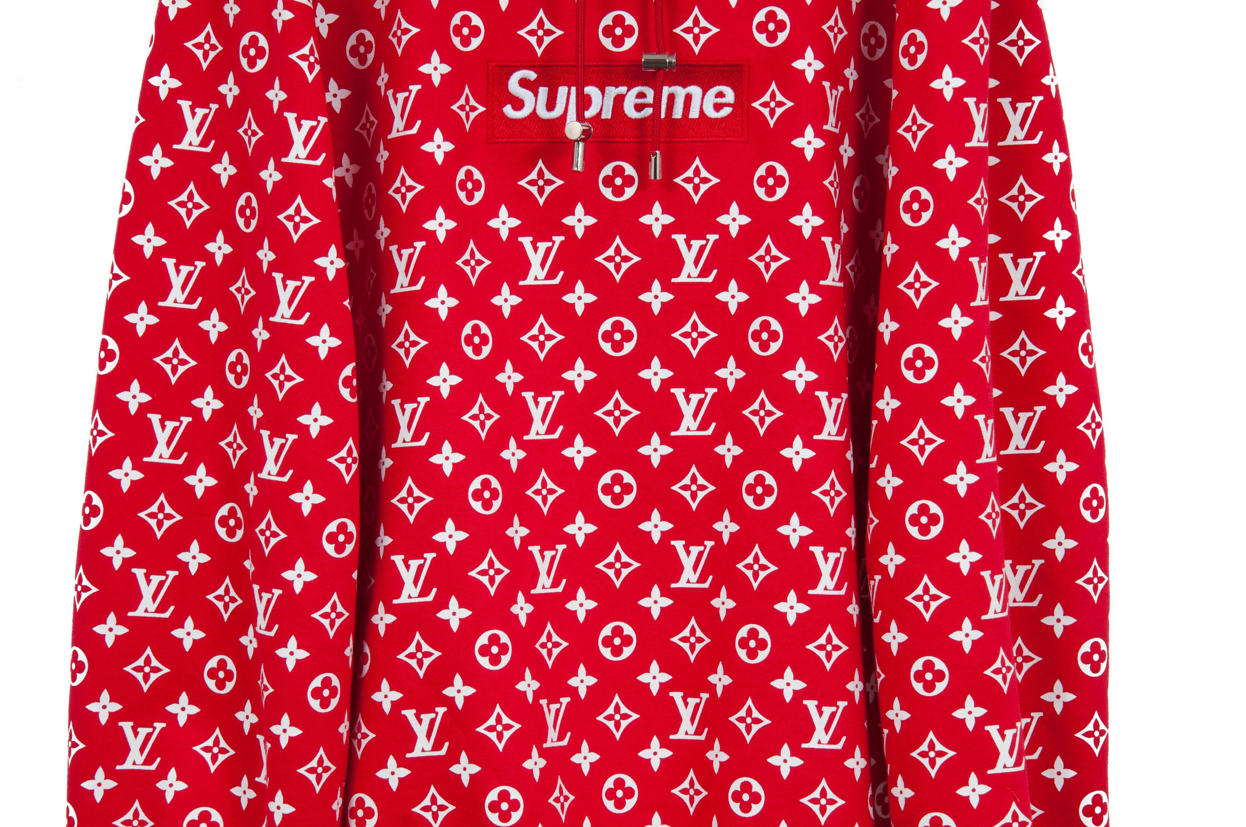 Supreme X Louis Vuitton Hoodie