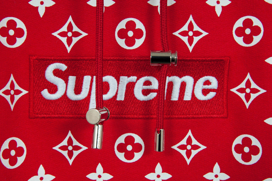Supreme x Louis Vuitton box logo hoodie