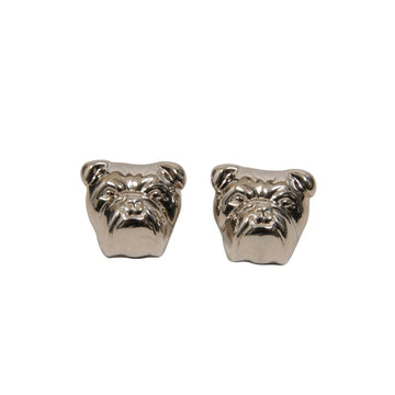 British Bulldog Cufflinks .925 Silver Dunhill 