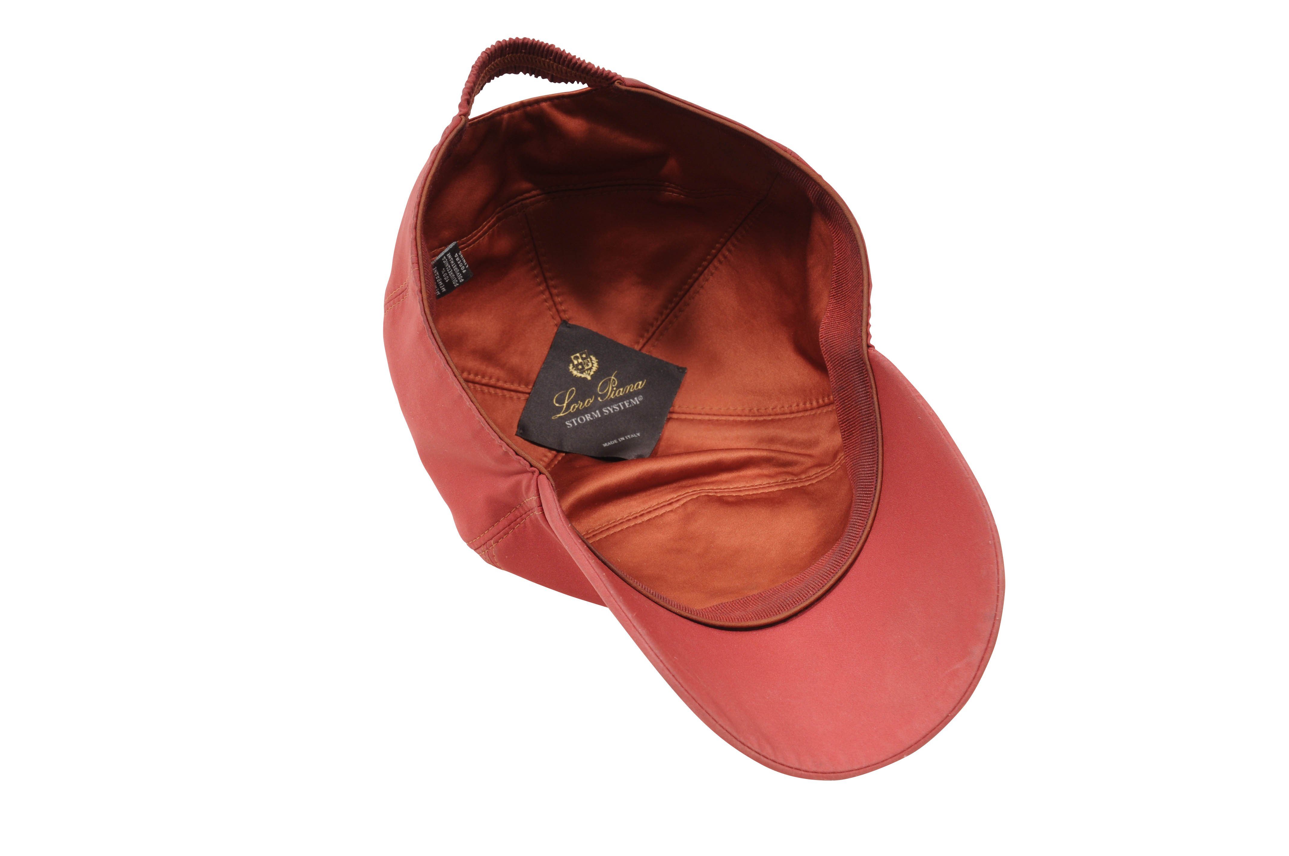 Loro Piana Cream and Burgundy Plaid Hat LORO PIANA Embroidered cashmere-felt baseball cap | NET-A-PORTER main image 4
