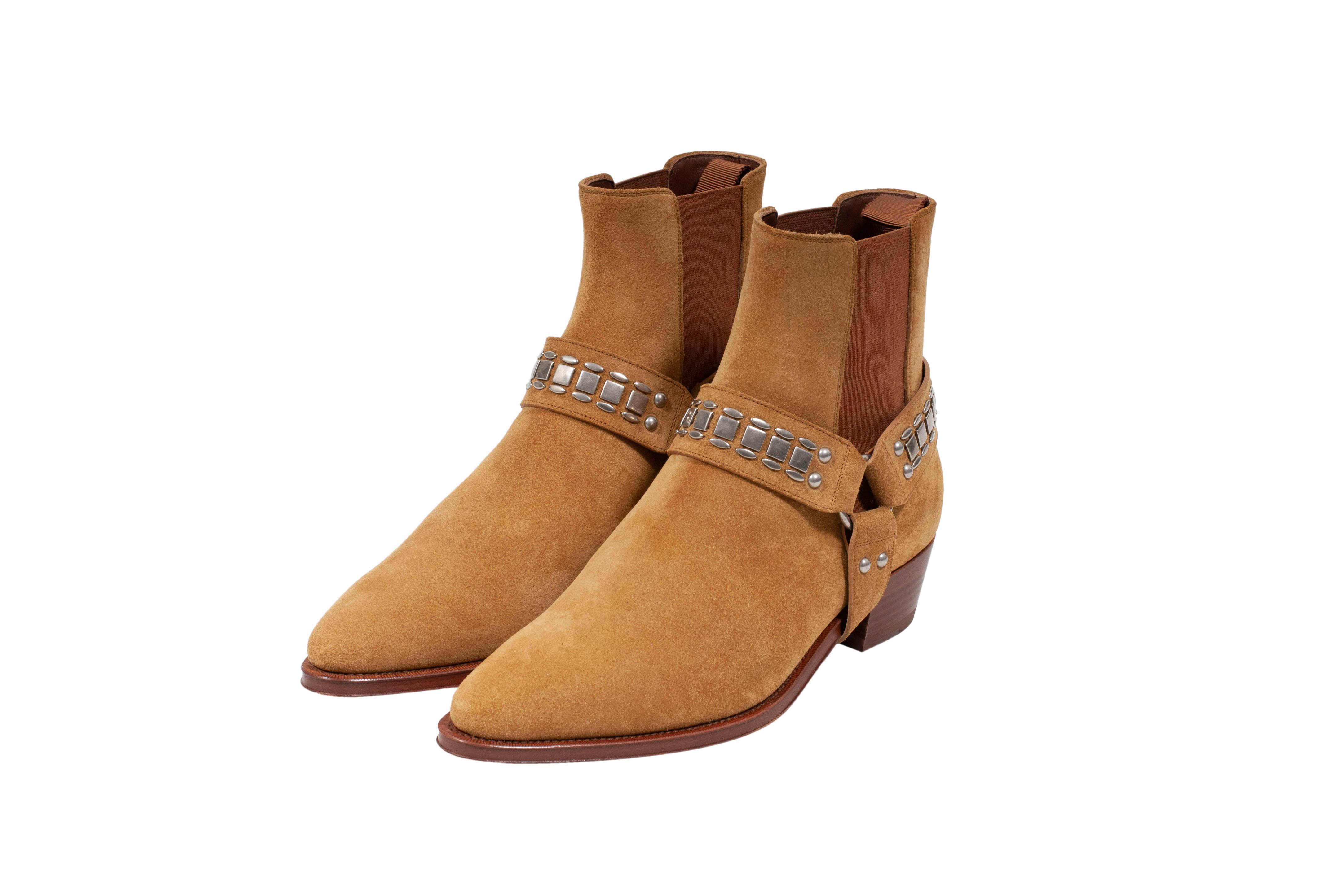 Havana Tan Camargue Biker Harness Chelsea Boots – THE-ECHELON