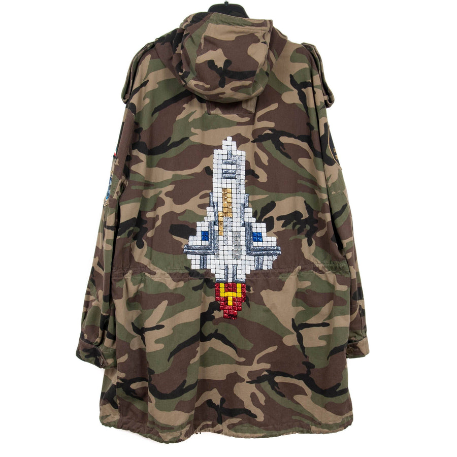 Camo Rocket Parka SAINT LAURENT 