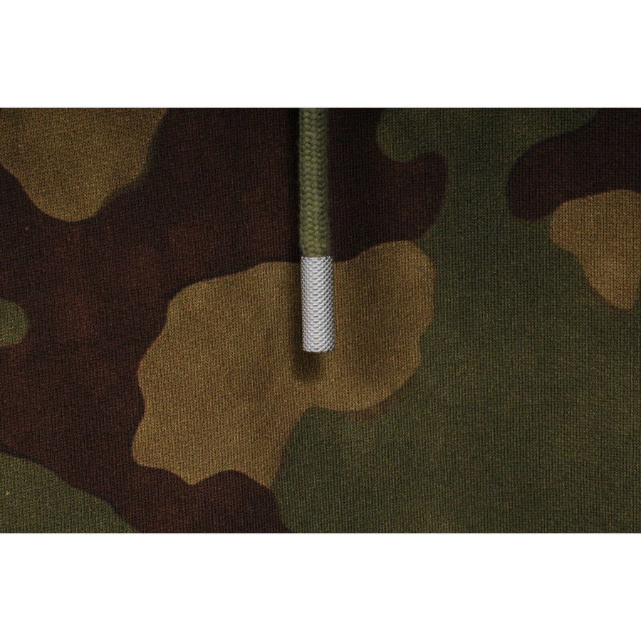 Off White Mens Camouflage Seeing Things Logo Hoodie Long Sleeve