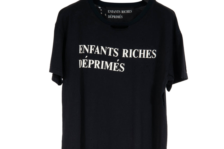 Classique Logo T Shirt (Black) ENFANTS RICHES DÉPRIMÉS 