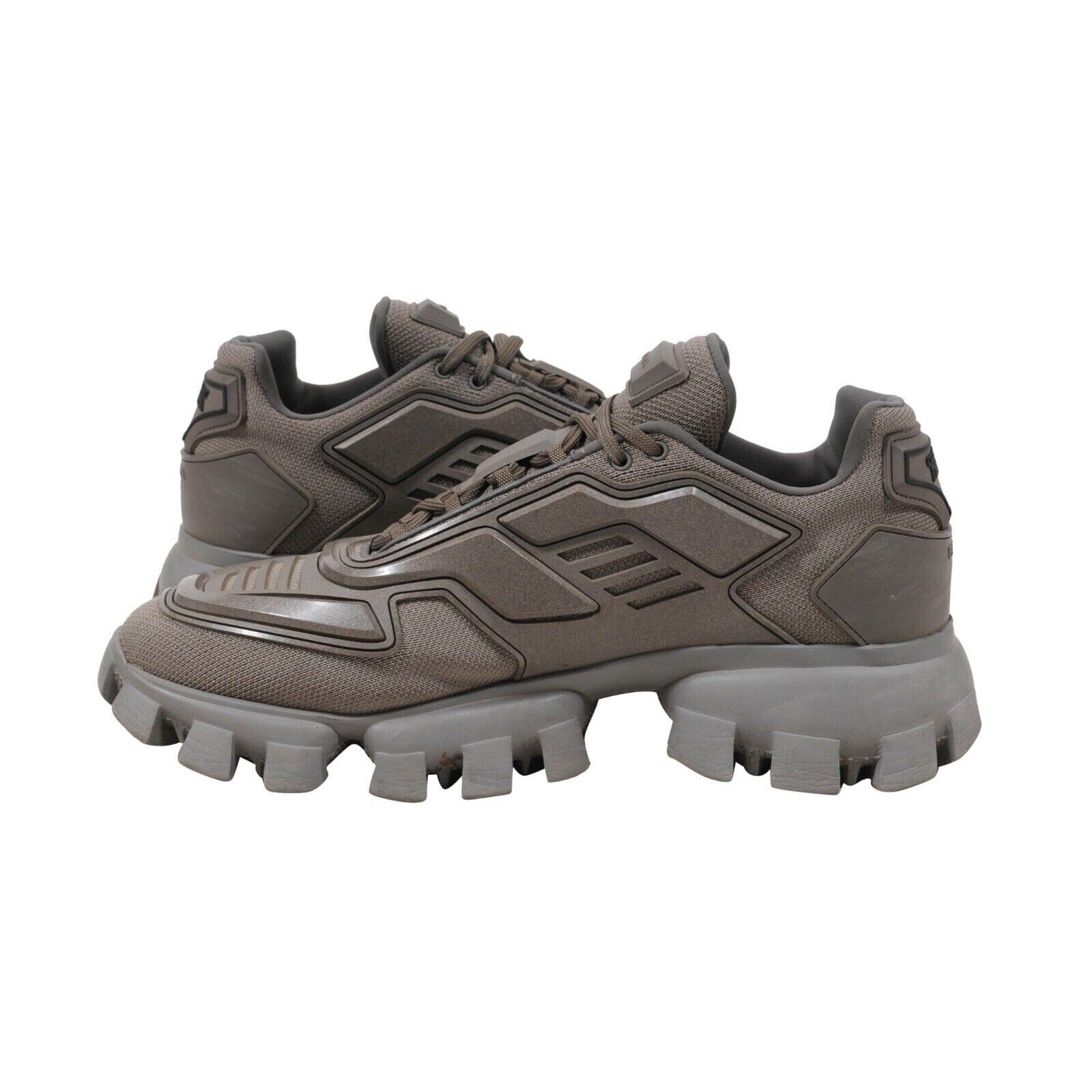 靴 PRADA CLOUD BUST THUNDER 37.5 Black Prada Cloudbust Thunder knit fabric sneakers | PRADA