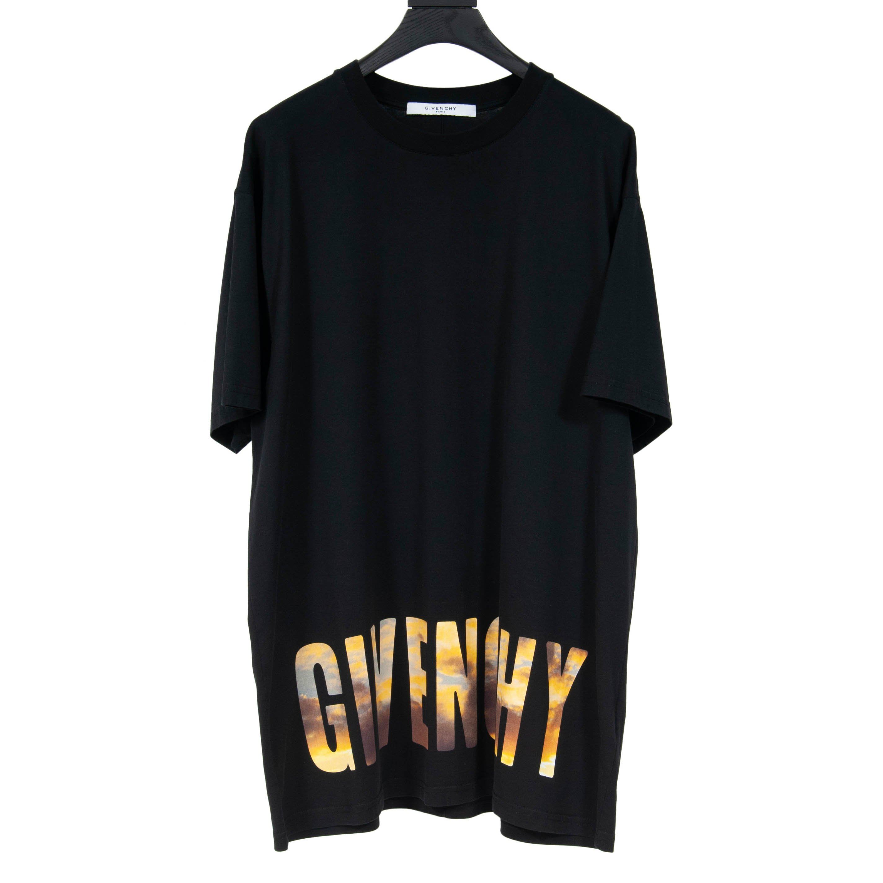 Columbian Fit Sunset Logo T Shirt – THE-ECHELON - Main Image