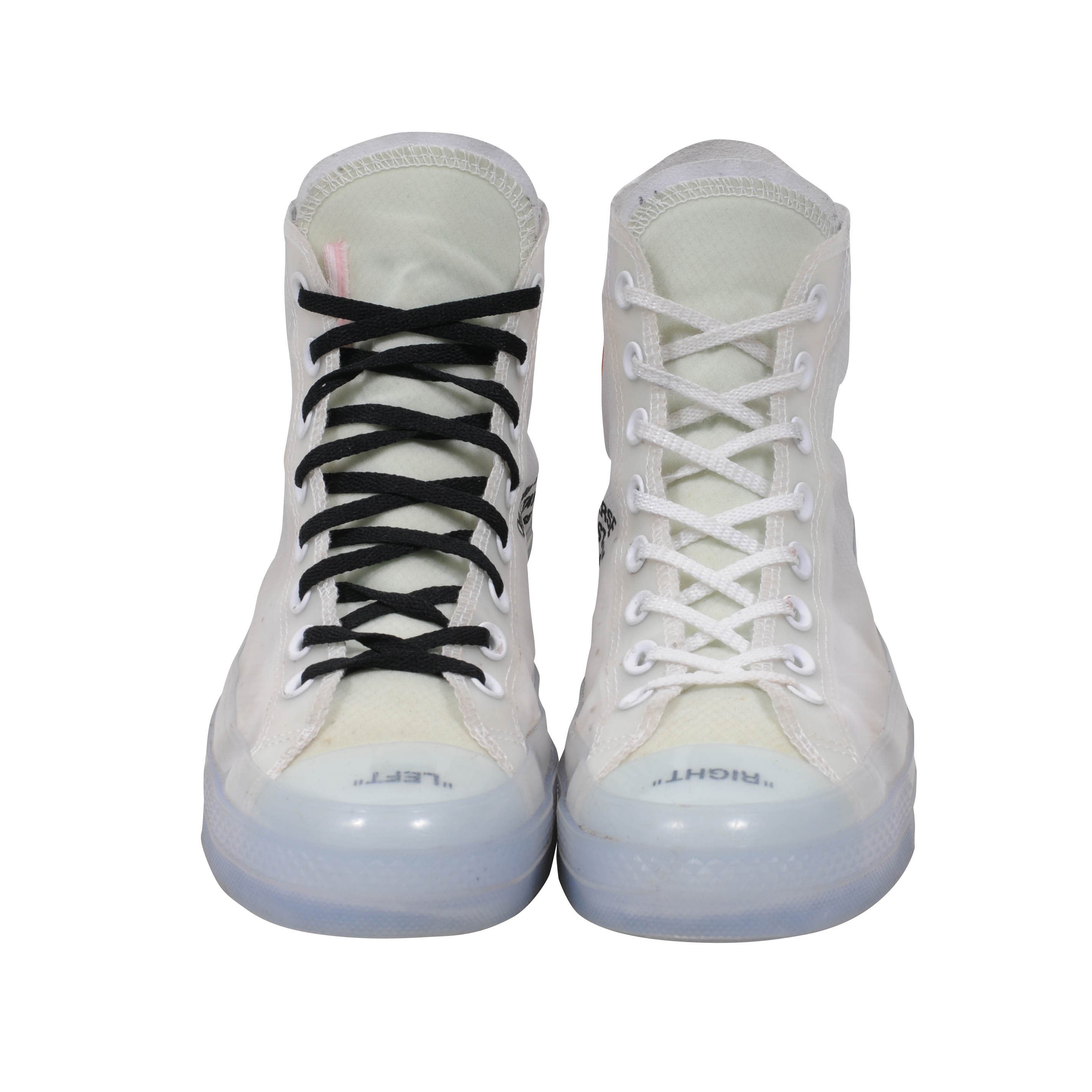 Off White Converse Chuck Taylor All-Star 70's Vulcanized High Top Snea â THE-ECHELON