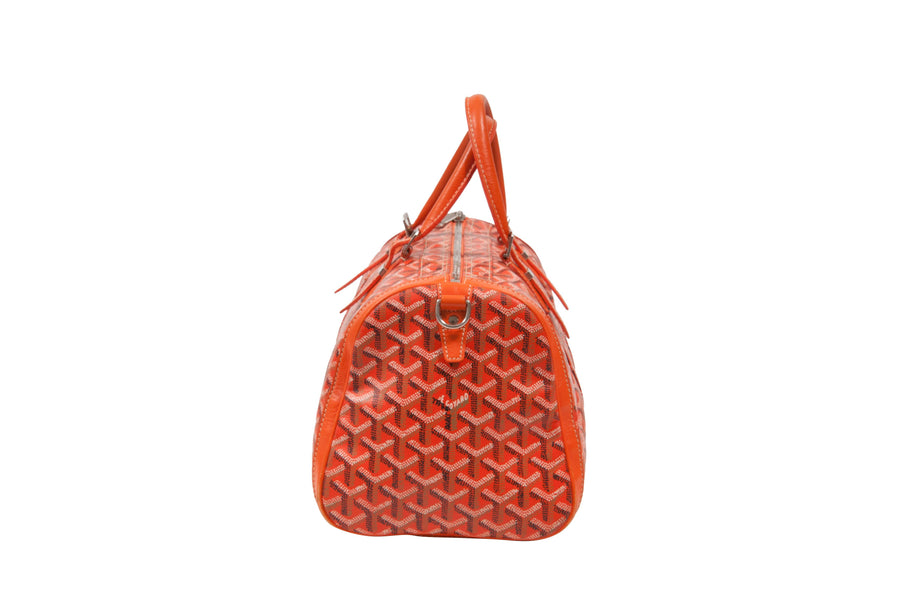 Goyard Orange 'Croisiere 35' Bag