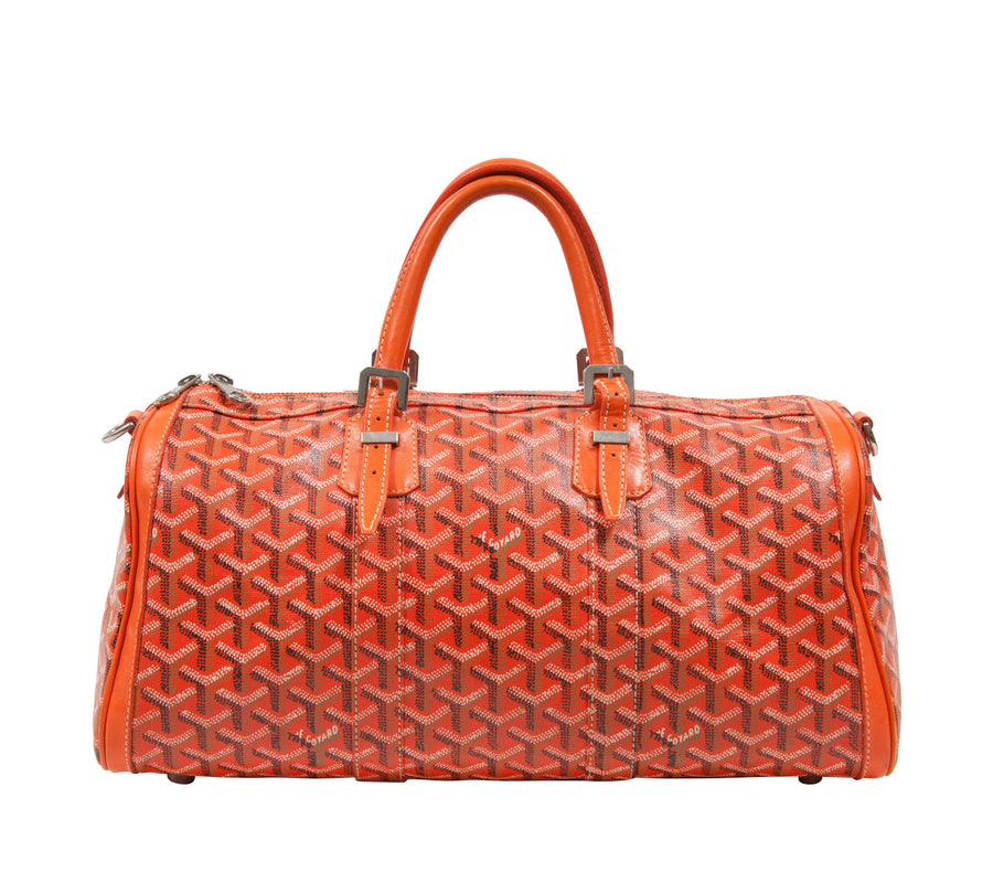 Goyard Goyardine Croisiere 35 - Red Handle Bags, Handbags - GOY31555