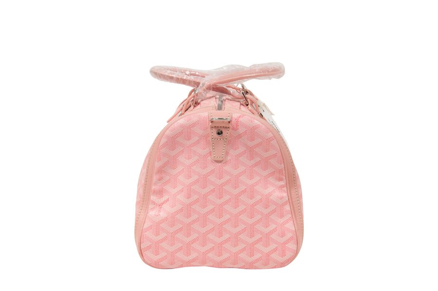 Goyard Limited Edition Pink Coated Canvas Croisiere 35 Bag - Yoogi's Closet