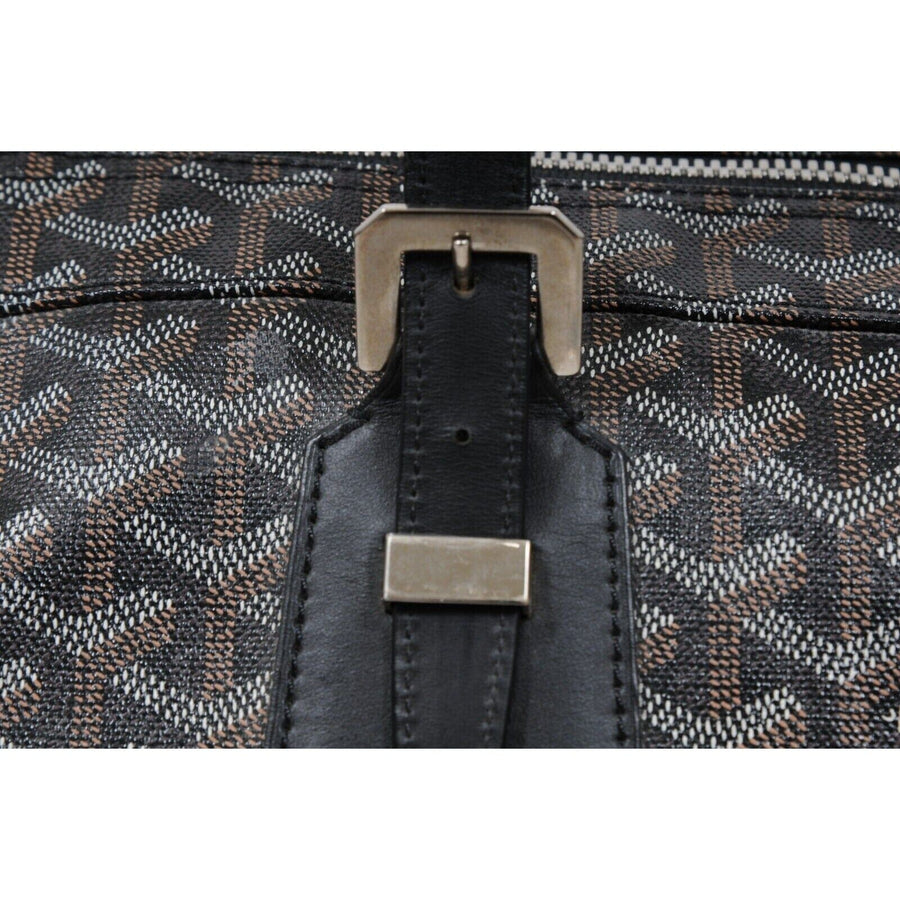 Goyard Croisiere 50cm Duffle Bag With Strap Black/Tan – The Luxury Shopper