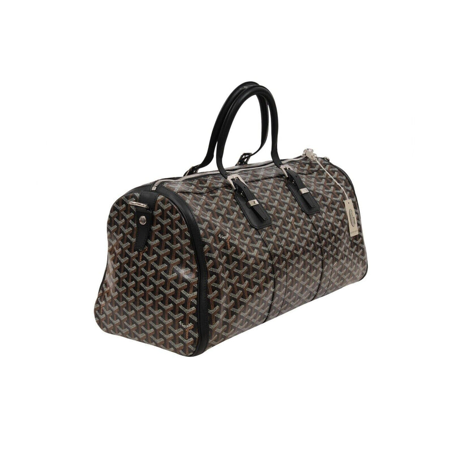 Croisiere 50 Duffle Bag Black Crossbody Luggage Travel Bag GOYARD 