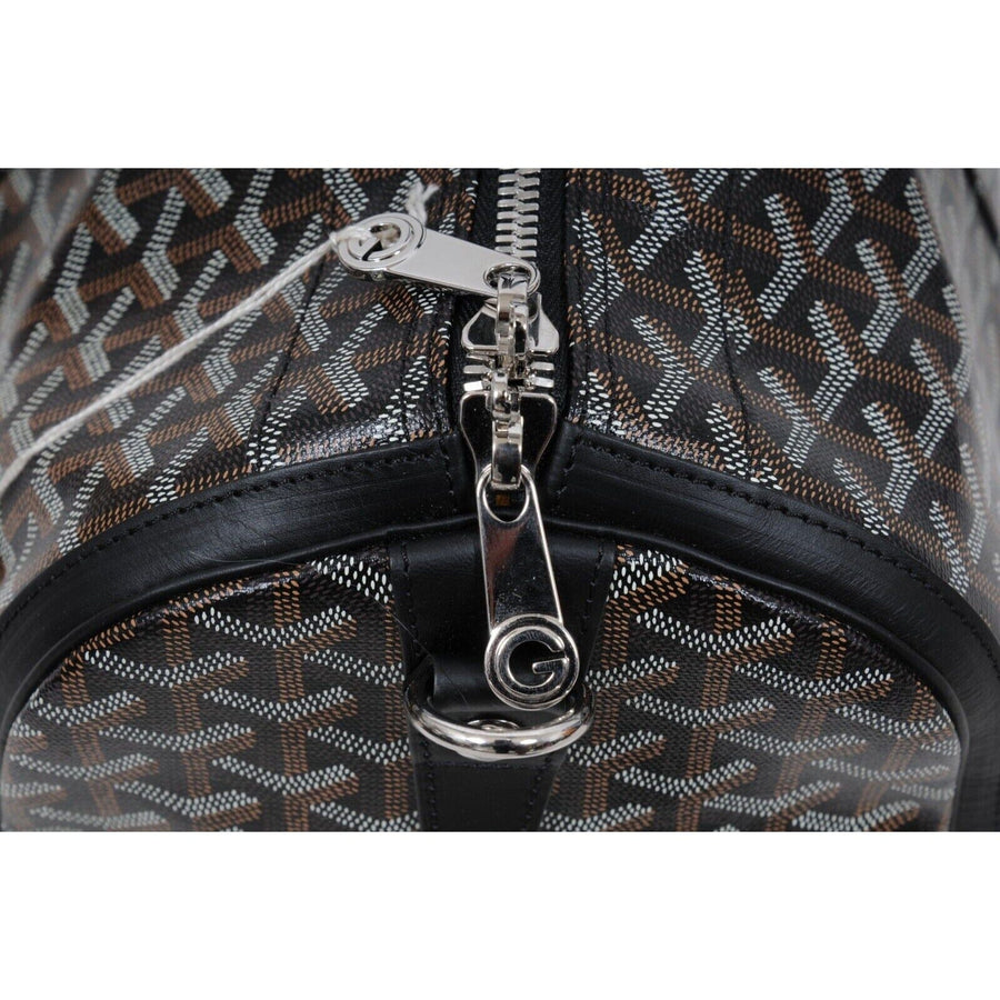 Goyard Croisiere 50 Duffle Bag Black Crossbody Luggage THE ECHELON