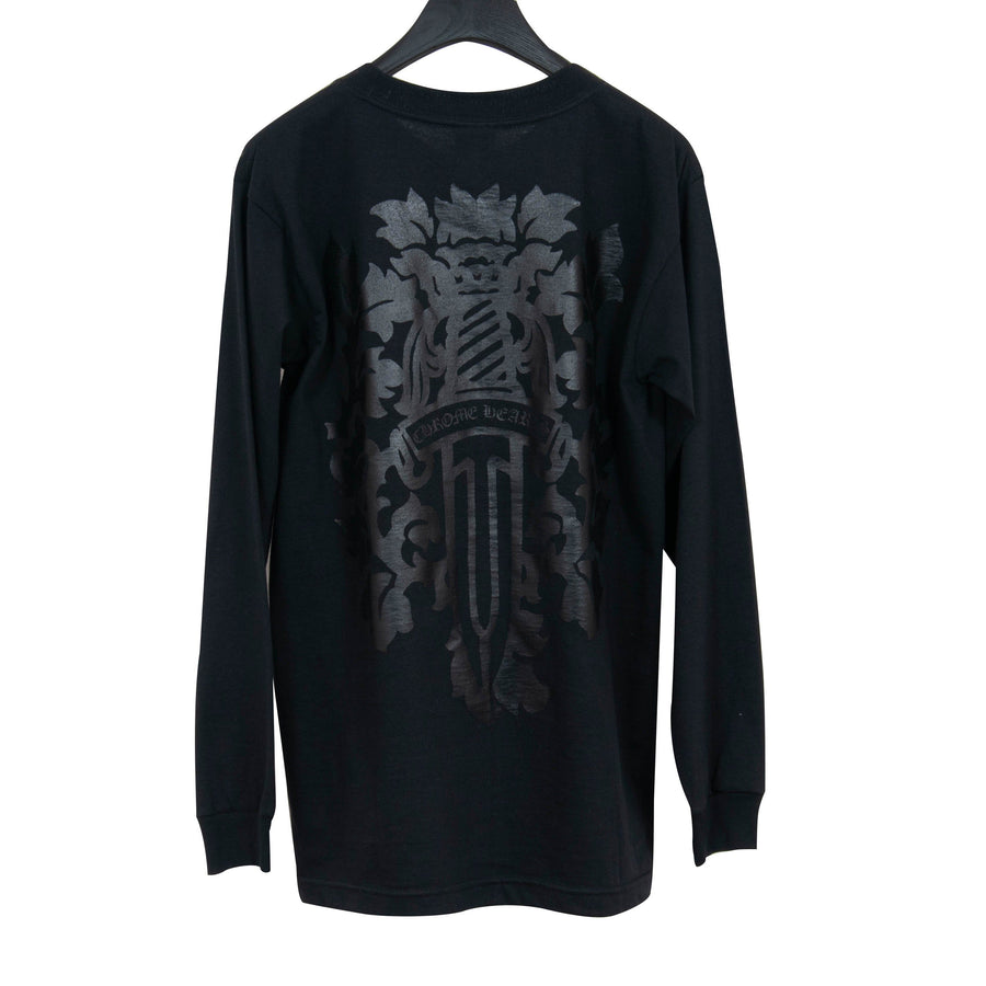 Dagger Long Sleeve Tee (Black) CHROME HEARTS 