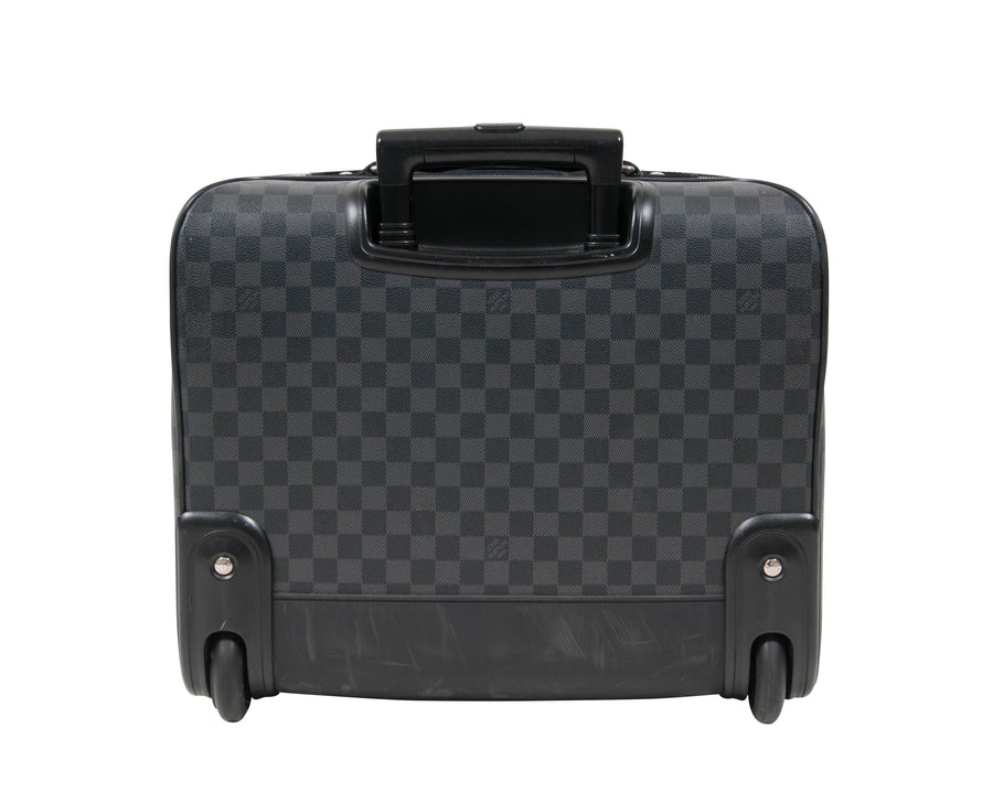 Louis Vuitton Damier Graphite Canvas Pilot Case Luggage Louis Vuitton
