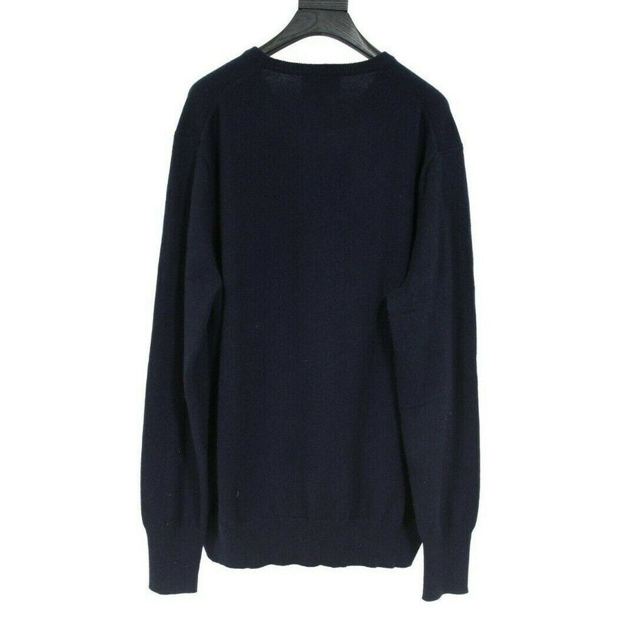 Dark Navy Cashmere Stretch Sweater Eric Bompard 