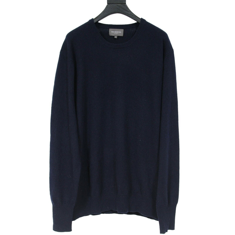 Dark Navy Cashmere Stretch Sweater Eric Bompard 