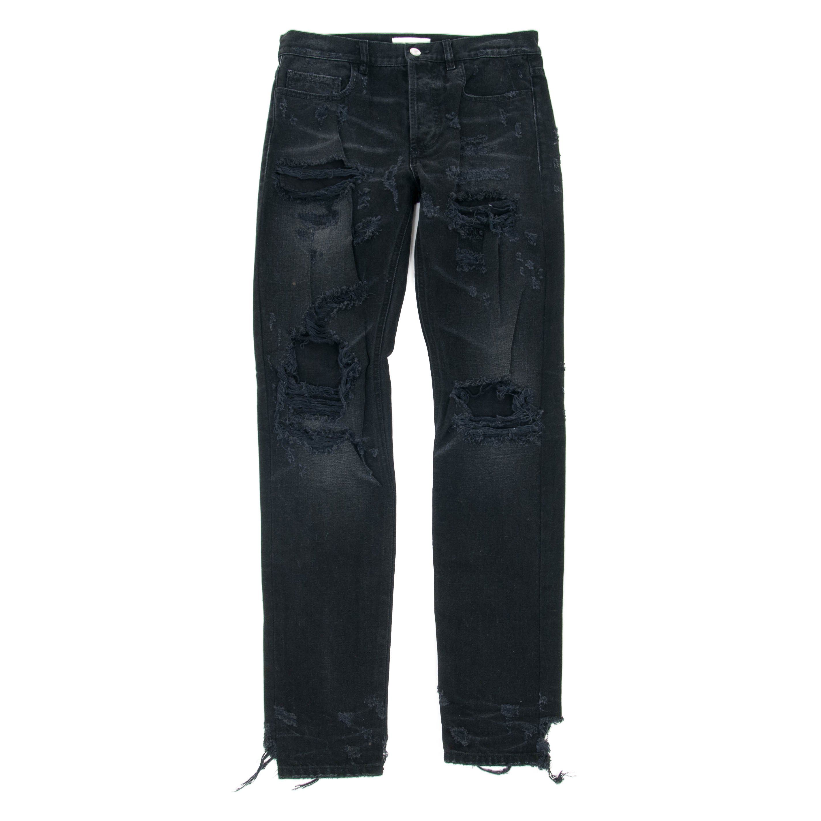 Destroyed Straight Denim – THE-ECHELON