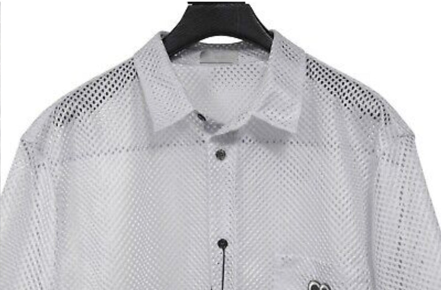 dior dress shirt Dior Mesh Shirt – THE-ECHELON