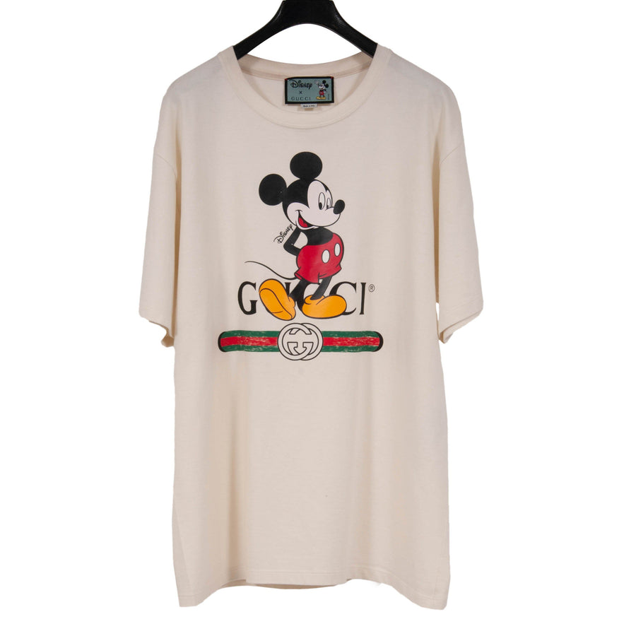 Disney Mickey Logo T Shirt GUCCI 