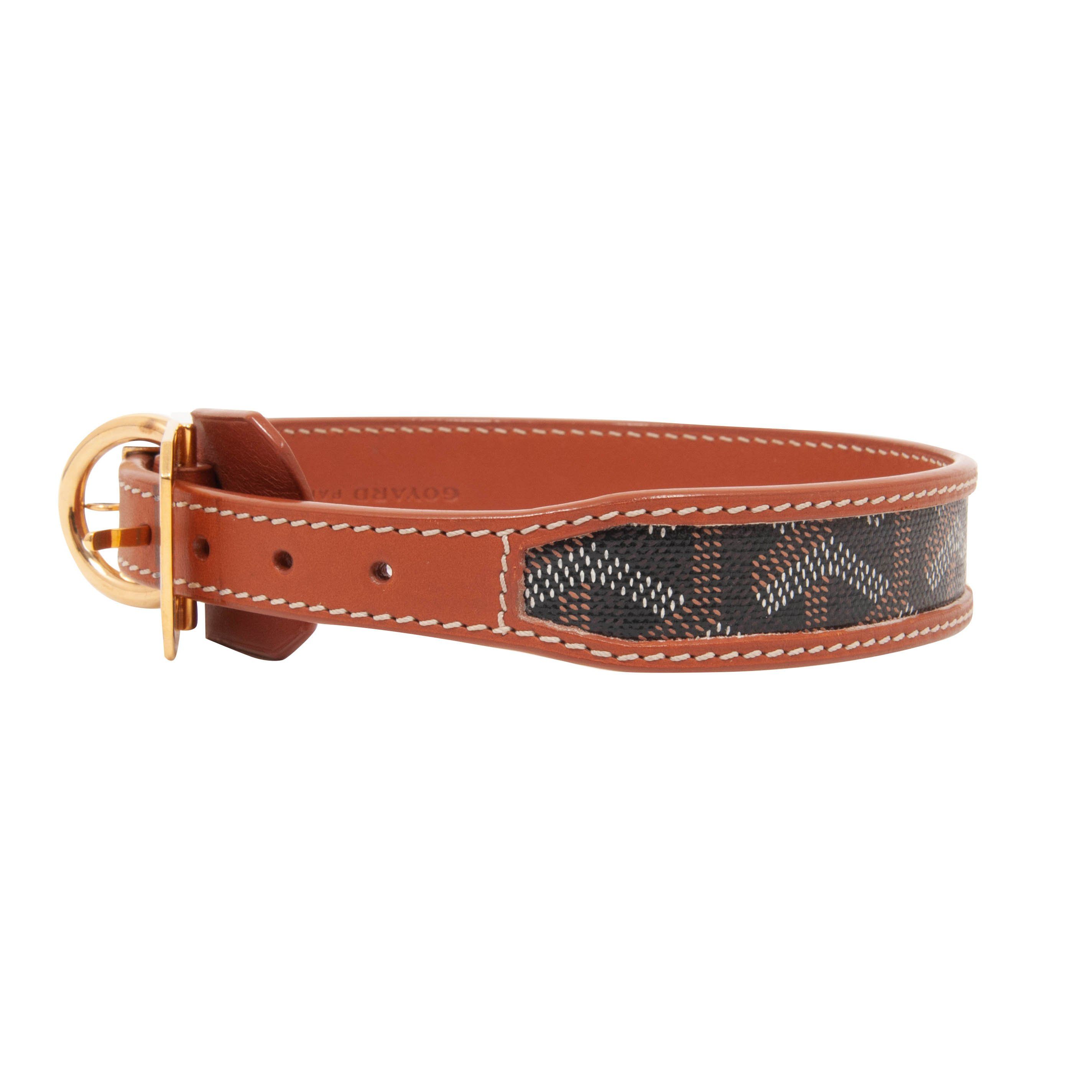 Goyard Dog Collar - For Sale on 1stDibs  goyard dog leash price, dog  goyard collar, goyard dog collar cost