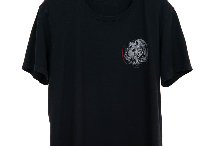 Dragon Motif T Shirt BALMAIN 