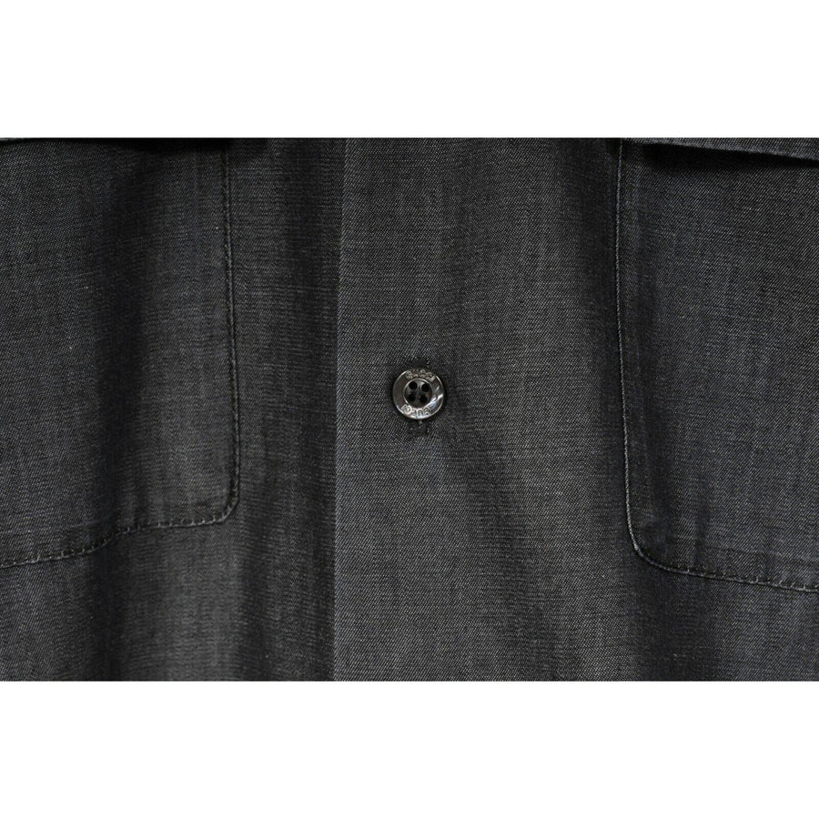 Duke Denim Button Down Pocket Shirt GUCCI 