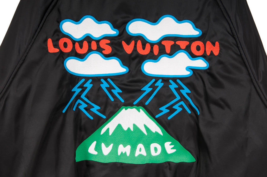 Embroidered LV Made Mountain Aviator Blouson LOUIS VUITTON 