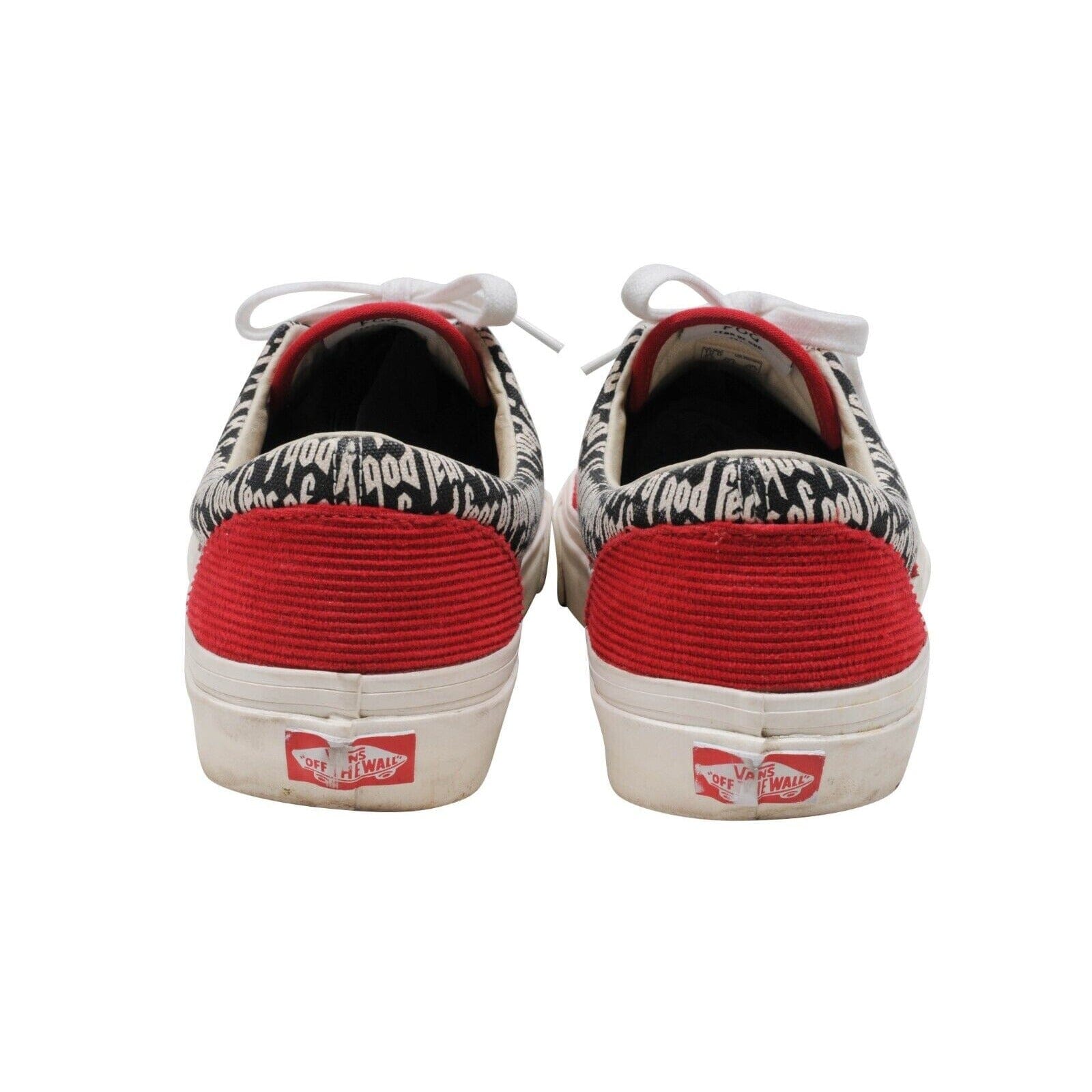 fear of god red vans