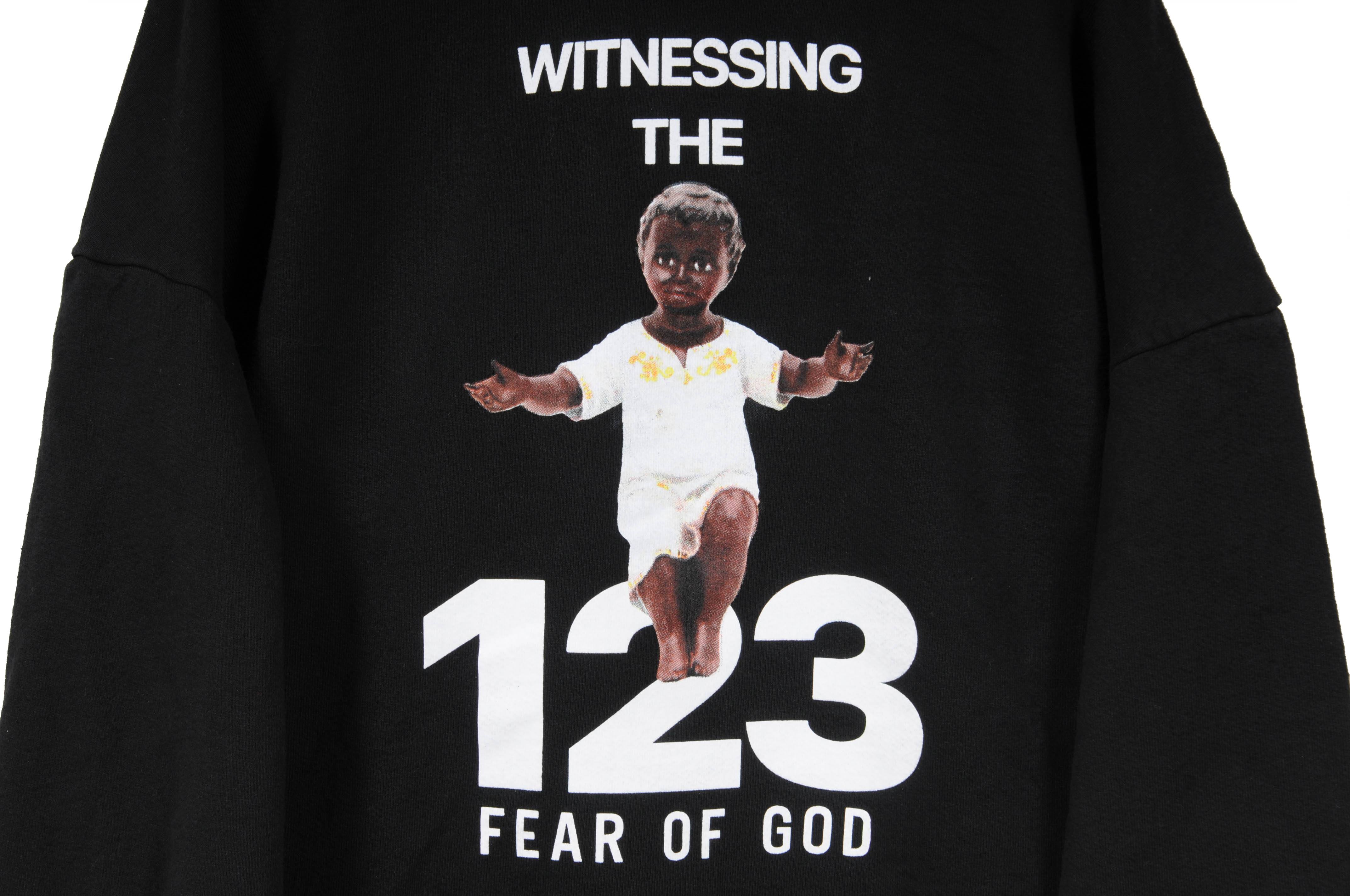 Fear of God Miami Art Basel Exclusive The Witness Black Hoodie