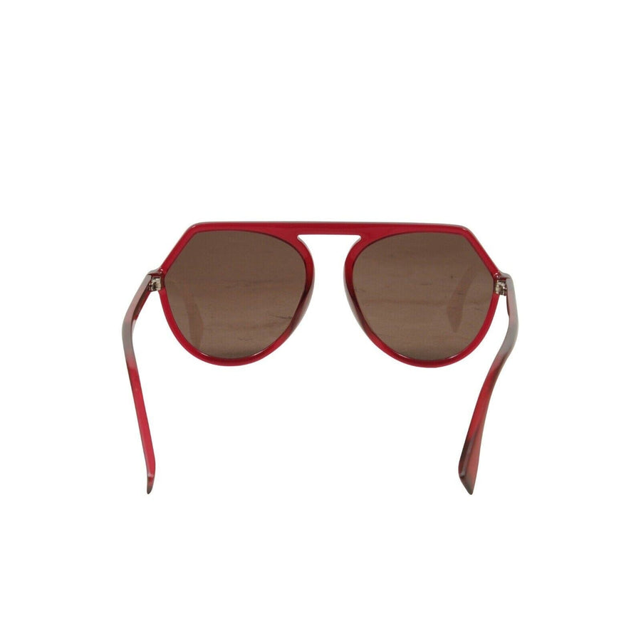 FF 0375/G/S 8CQXL 140MM Aviator Sunglasses Roma Red Shades Fendi 