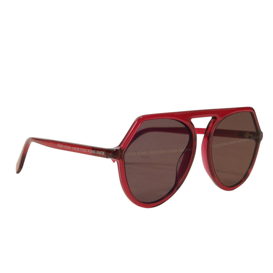 FF 0375/G/S 8CQXL 140MM Aviator Sunglasses Roma Red Shades Fendi 