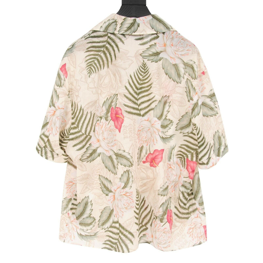 Gucci Floral Hawaiian Print Button Down Dual Pocket Bowling Shirt IT50 M –  THE-ECHELON