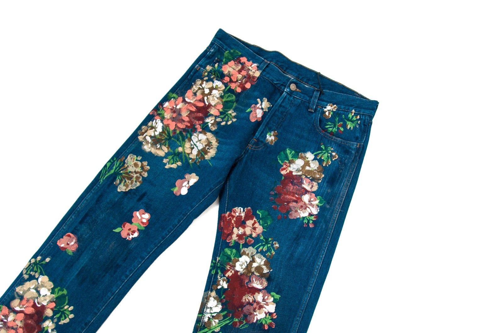 Floral Painted Denim – THE-ECHELON